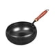 thumbnail image 4 of Wok De Hierro Con Mango De Madera Martillado A Mano De 9,45 Pulgadas Para Hoteles, Campings Y Restaurantes., 4 of 5