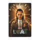 thumbnail image 1 of Loki Cartel de metal, decoración de pared con cartel de metal personalizado, regalos para aficionados, amigos, familia y seres queridos 30x20 cm, 1 of 6