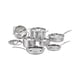 thumbnail image 1 of Batería de cocina Cuisinart MultiClad Pro de 12 piezas de acero inoxidable, 1 of 1