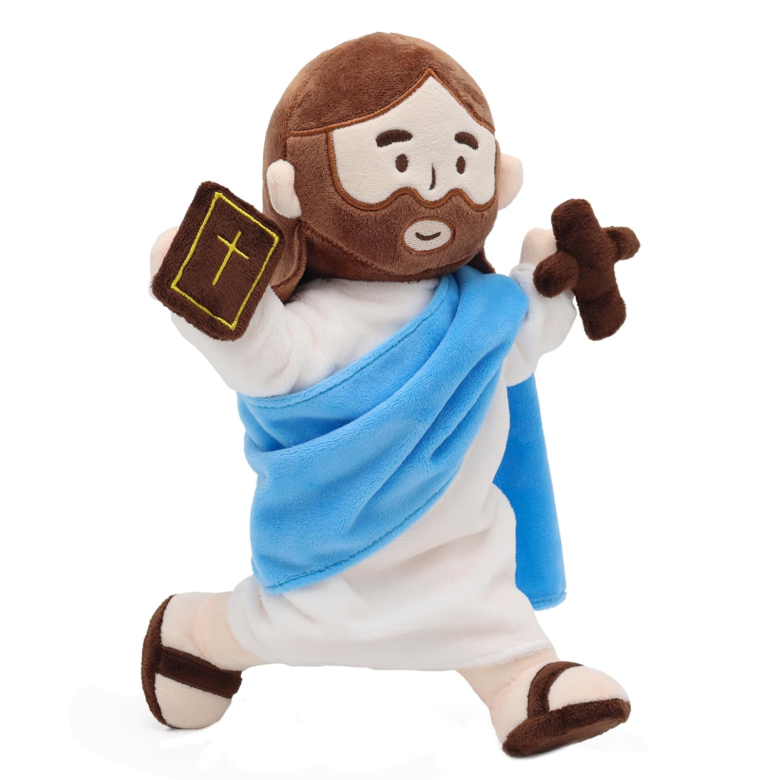Muñeco De Peluche Yelakey Jesus De 34 Cm Con Esqueleto Articulado