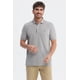 thumbnail image 1 of Polera Hombre Pique Dos Botónes Gris, 1 of 4
