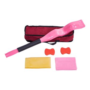 Ioensy - Camilla De Pie Para Danza De Ballet, Equipo De Estiramiento De Danza Para Personas De Yoga, Rosa Latina Roja