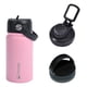 thumbnail image 1 of Botella Térmica Niño Hydro 360ml Rosado + 2 Tapas Lhotse rosa, 1 of 8