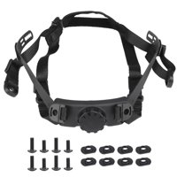 Xusx111 - Correa De Casco Táctico Sistema De Suspensión Interna Ajustable De Correa De Barbilla Con Pernos Y Tornillos Para Cascos Airsoft Rápidos Tácticos