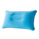 thumbnail image 1 of Almohada inflable Cojín de aire de viaje Coche de camping Playa Reposacabezas Soporte 38x24 cm azul claro, 1 of 5