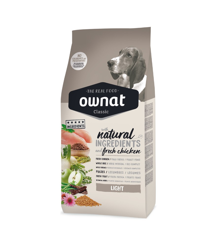 Ownat - Alimento Para Perro Light 12 Kg