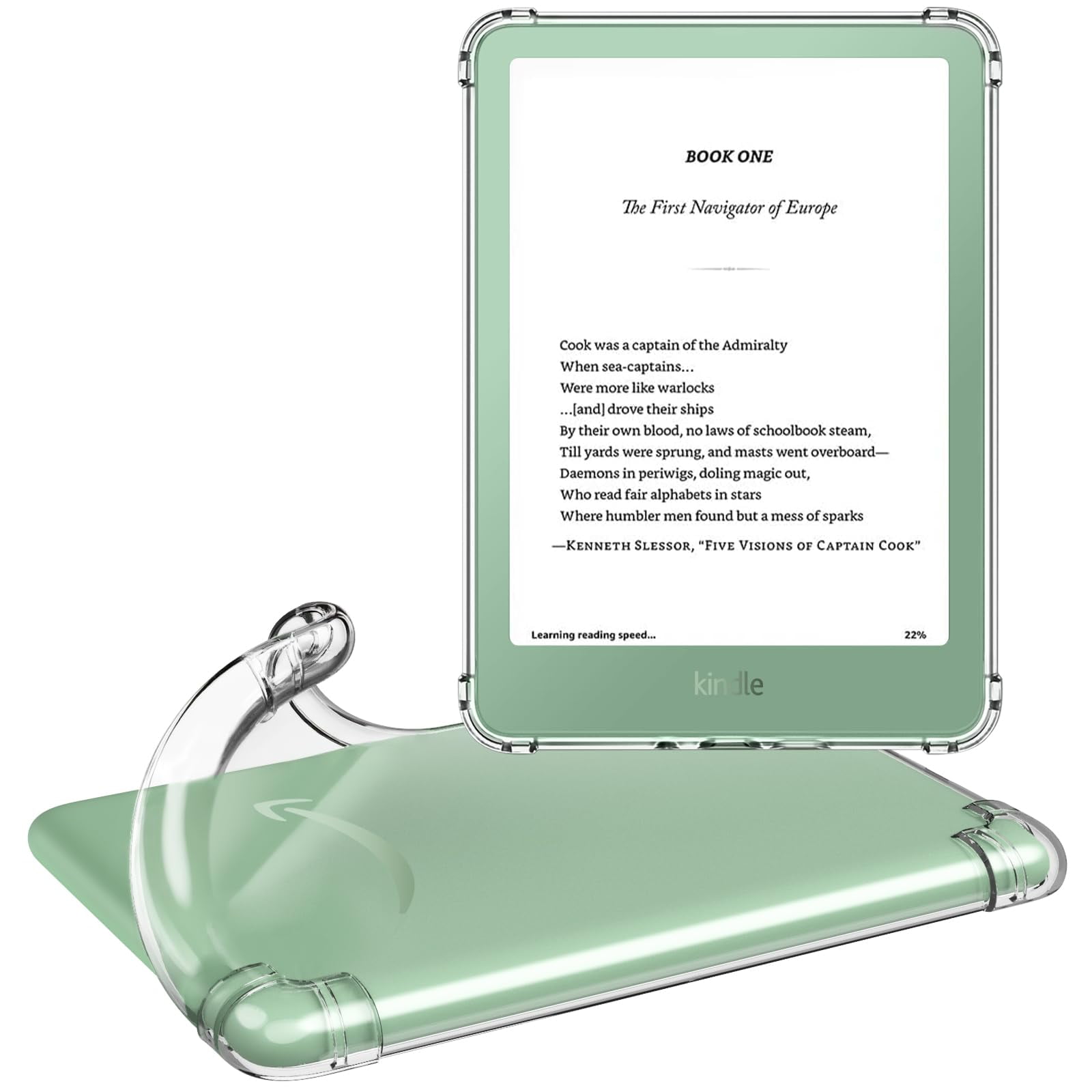 Funda Transparente Delgada De Tpu Moko Para Kindle 11.ª Generación De 6