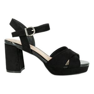 Sandalia De Vestir Lisa Negro Alquimia