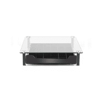 Genérico - Porta Cápsulas Vidrio Para Café Nespresso 60 Unidades Negro