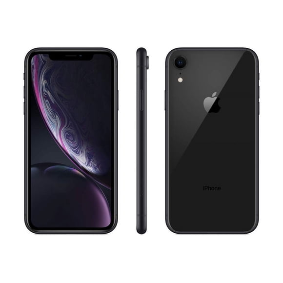 iPhone XR Restaurado de Apple, Completamente Desbloqueado, 64 GB, Color Negro (Reacondicionado)