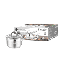 Olla Cacerola Acero Inoxidable 16Cm Wakeshome