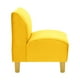 thumbnail image 4 of Set Poltrona Soft 1C Felpa 01 Amarillo, 4 of 5