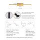 thumbnail image 5 of Luces de Cuadro PUSU 50 cm Dorado Sin Cable Pack de 2, 5 of 9