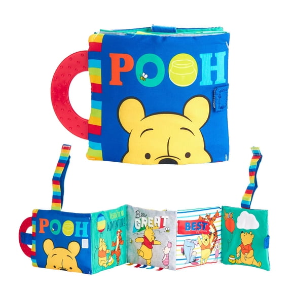 Disney Baby Hello Little Friends Libro de Tela Suave de Winnie the Pooh