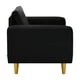 thumbnail image 5 of Sofa Bote 1c Felpa 01 Negro, 5 of 6