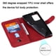 thumbnail image 3 of Funda con Cremallera para Samsung Galaxy A52 5G, Carcasa Cartera de Cuero PU con Soporte y Tarjetero, 3 of 6