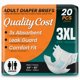 thumbnail image 1 of Pañales QUALITYCOST 3XL 163‑234 cm 20 unidades absorbentes, 1 of 7