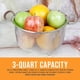 thumbnail image 5 of Colador de alimentos U.S. Kitchen Supply 3 L Acero inoxidable, 5 of 6