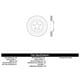 thumbnail image 2 of Disco Freno para auto Mini Countryman 2010-2016 Delantero, 2 of 2