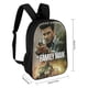 thumbnail image 2 of El Hombre de la Familia-theme Backpack, Campus style schoolbag Bookbag with Adjustable Shoulder Straps And Large Zip Compartment, Unisex Travel Bags., 2 of 6