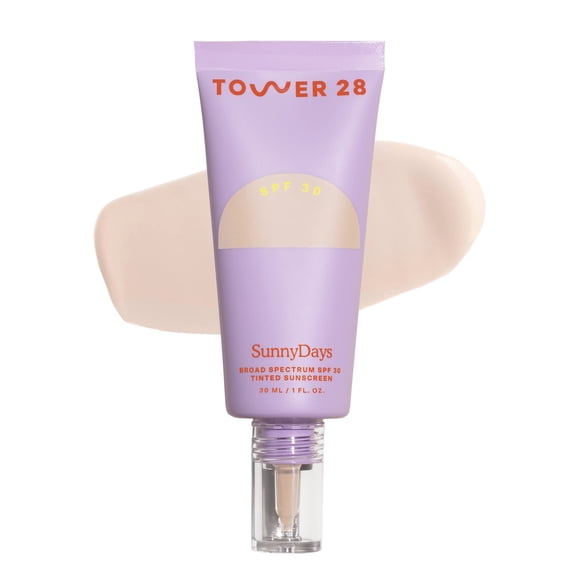 Protector solar Tower 28 Beauty SunnyDays SPF 30, teñido, 30 ml