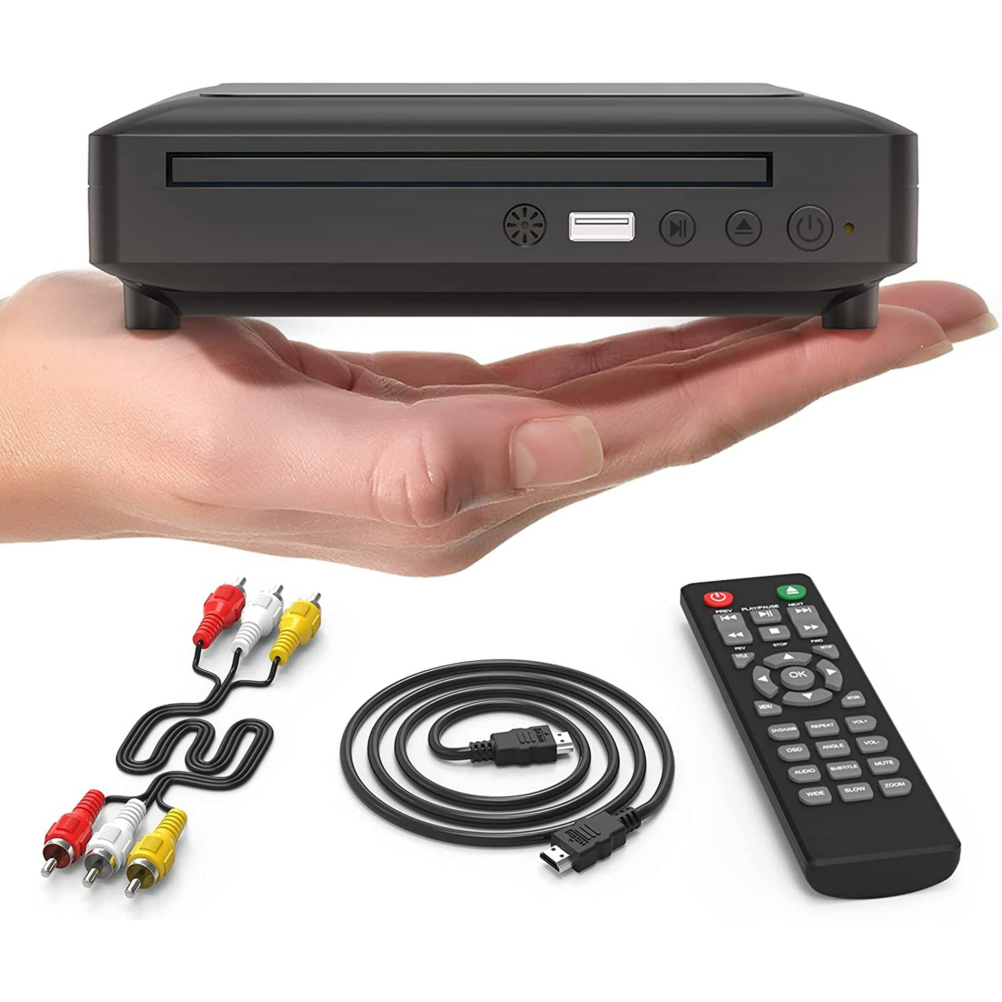 Ceihoit Mini Dvd Player Para Tv Hdmi Av