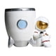 thumbnail image 3 of Nordic Astronaut Pen Portalápices Pen Cup Resina Duradera Para El Hogar Oficina Blanco, 3 of 5