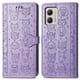 thumbnail image 1 of Funda Cartera FOXDOCK para MOTO G53 5G , Flip PU con Relieve de Gatos y Perros, Tarjetero y Soporte, 1 of 6