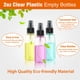 thumbnail image 5 of Botellas de aerosol Dabacc Fine Mist Mini Clear de 60 ml, paquete de 30, 5 of 6