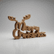 thumbnail image 1 of Letrero Merry Christmas, 1 of 2