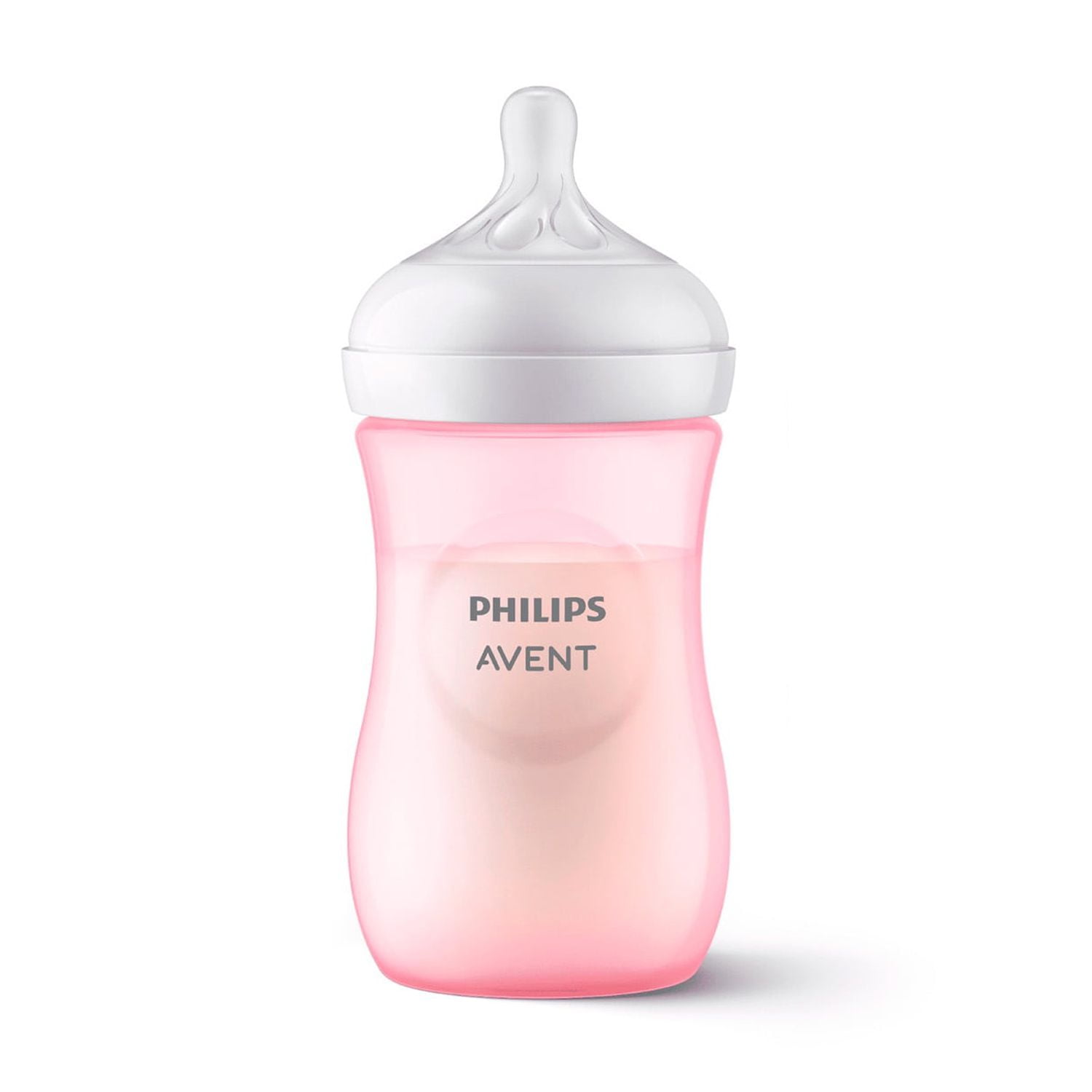 Mamadera Avent Scy903/11 Natural Response 260ml Rosada 1m+