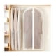thumbnail image 2 of 5 Bolsas Transparentes Cubre Trajes Colgar Closet Ropa Organ, 2 of 4