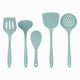 thumbnail image 2 of Utensilios De Cocina De Silicona De 5 Piezas Utensilios De Cocina Kit De Utensilios De Cocina Verde Claro, 2 of 5