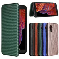 Funda Flip Para Foxdock Samsung Galaxy Xcover 5 - Funda Magnética De Negocios, Funda Protectora Delgada