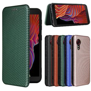Funda Flip Para Foxdock Samsung Galaxy Xcover 5 - Funda Magnética De Negocios, Funda Protectora Delgada
