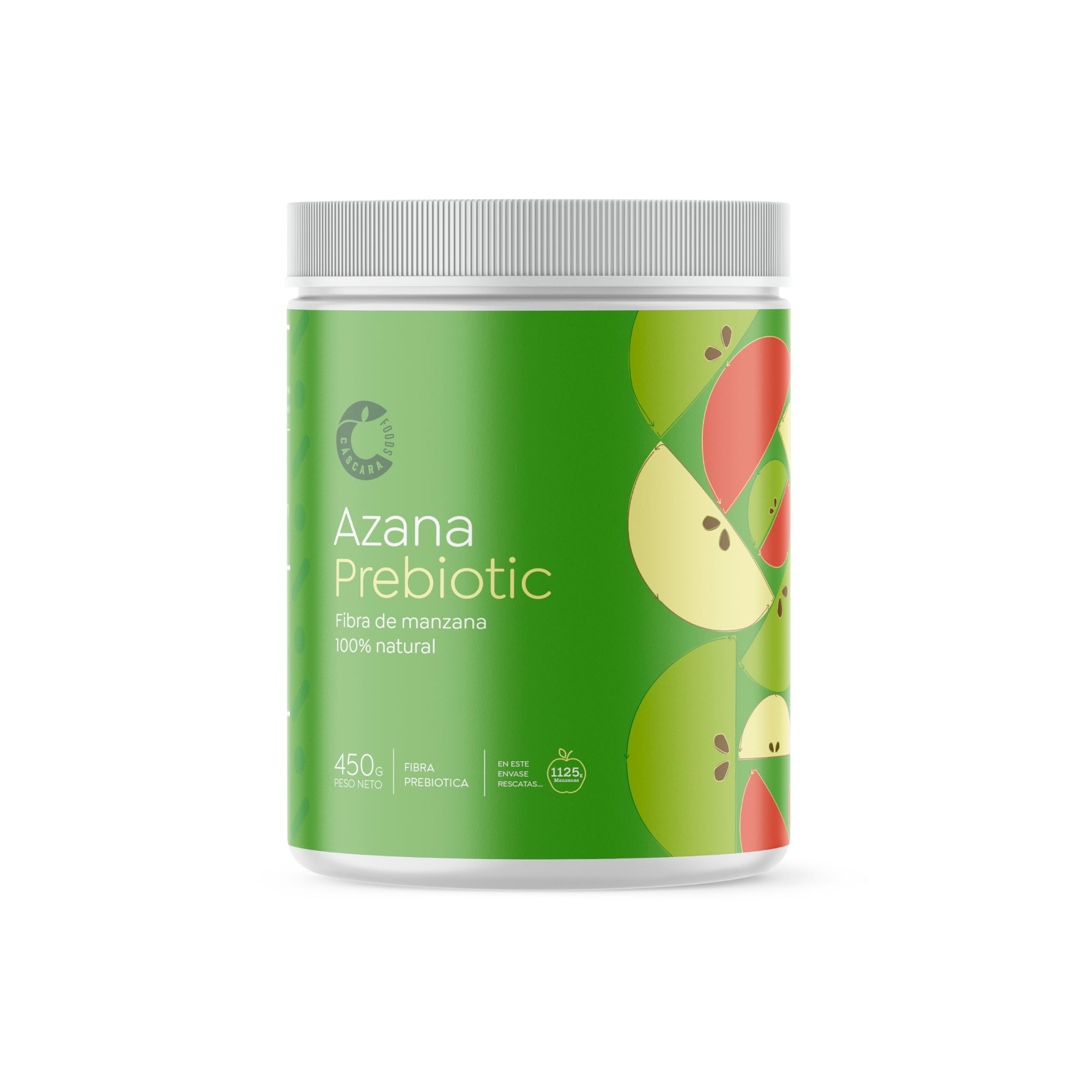 Azana Prebiotic Fibra De Manzana Cáscara Foods 450Gr