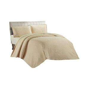 Tengfei - Quilt 2 Plazas De Lujo Extra Suave Con Relieves De Tufting