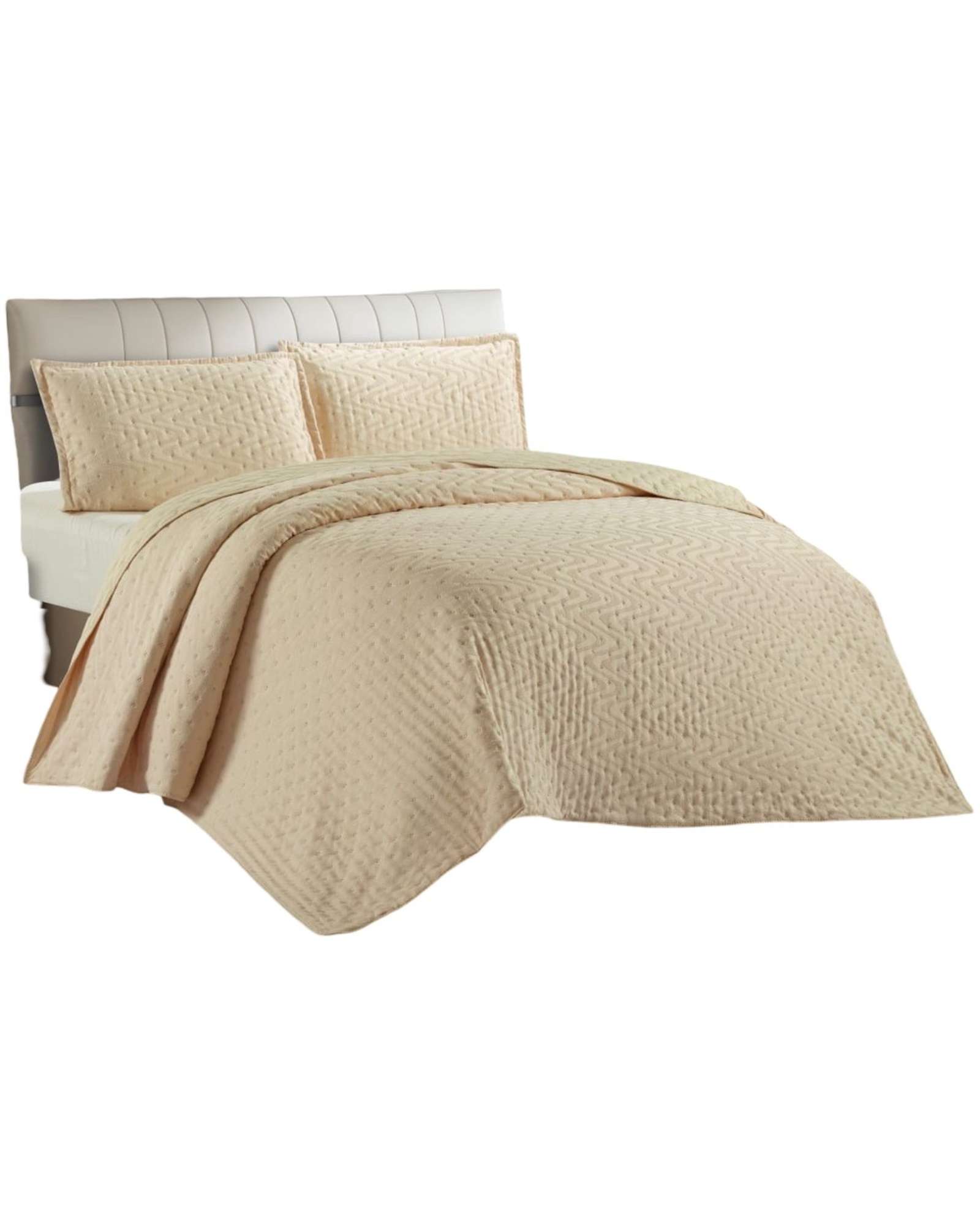 Tengfei - Quilt 2 Plazas De Lujo Extra Suave Con Relieves De Tufting