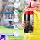 thumbnail image 5 of Marilyn MonroeBotella de Agua con Tapa Pop Top de Un Toque, Acero Inoxidable, a Prueba de Fugas, para Deportes, Botella Infantil rosa 12 oz, 5 of 6
