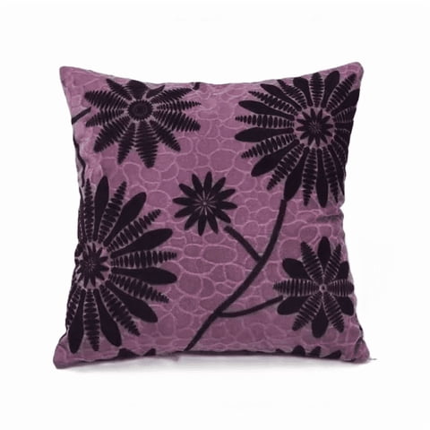 Genérico - Fundas De Cojín Con Diseños Y Colores 43X43 Cm - Girasol Morado