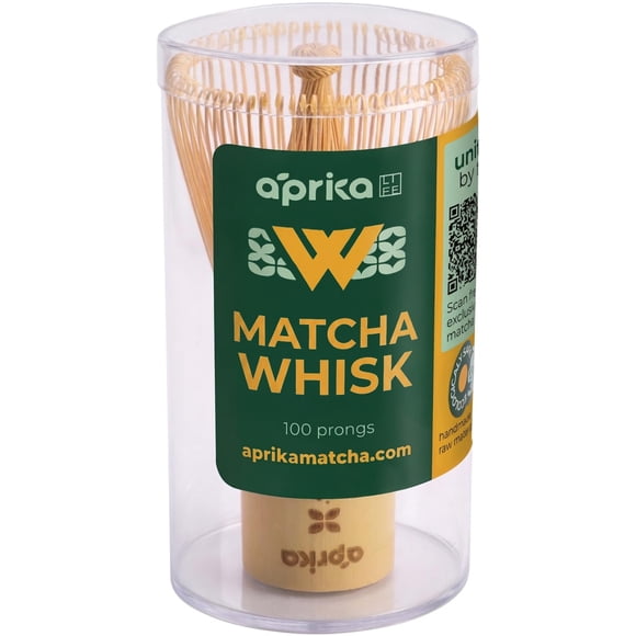 Batidor de Matcha aprikalife de bambú de 100 púas (chasen)