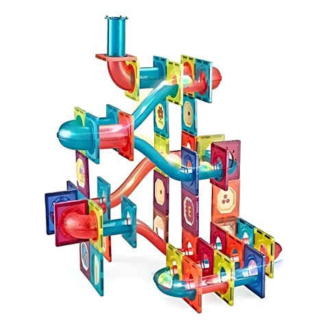 Genérico - Set De Block Magnetico De 125 Piezas