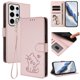 thumbnail image 2 of Funda Billetera con Espacio para Fotos para Samsung Galaxy S24 Ultra, Rosa, 2 of 6