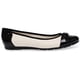 thumbnail image 5 of Zapatos Anne Klein Able Ballet Flat para mujer, color crema y negro, 5 of 7