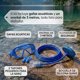 thumbnail image 2 of Snorkel Para Buceo Y Natación De 3 Metros + Lentes Azul, 2 of 6