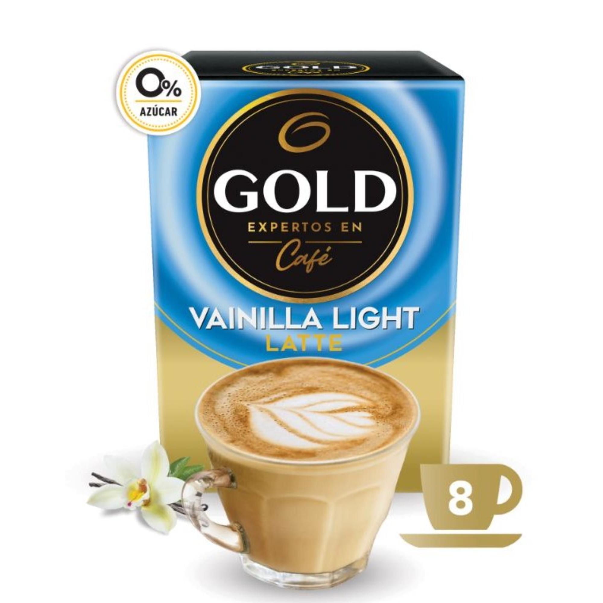 Café Vainilla Light Caja 8 un Gold