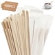 thumbnail image 1 of Palitos de madera de abedul biodegradables desechables para remover café, helado, bebidas frías y calientes, leche, jugo, té y chocolate, 100 unidades (5.5" de largo), 1 of 7