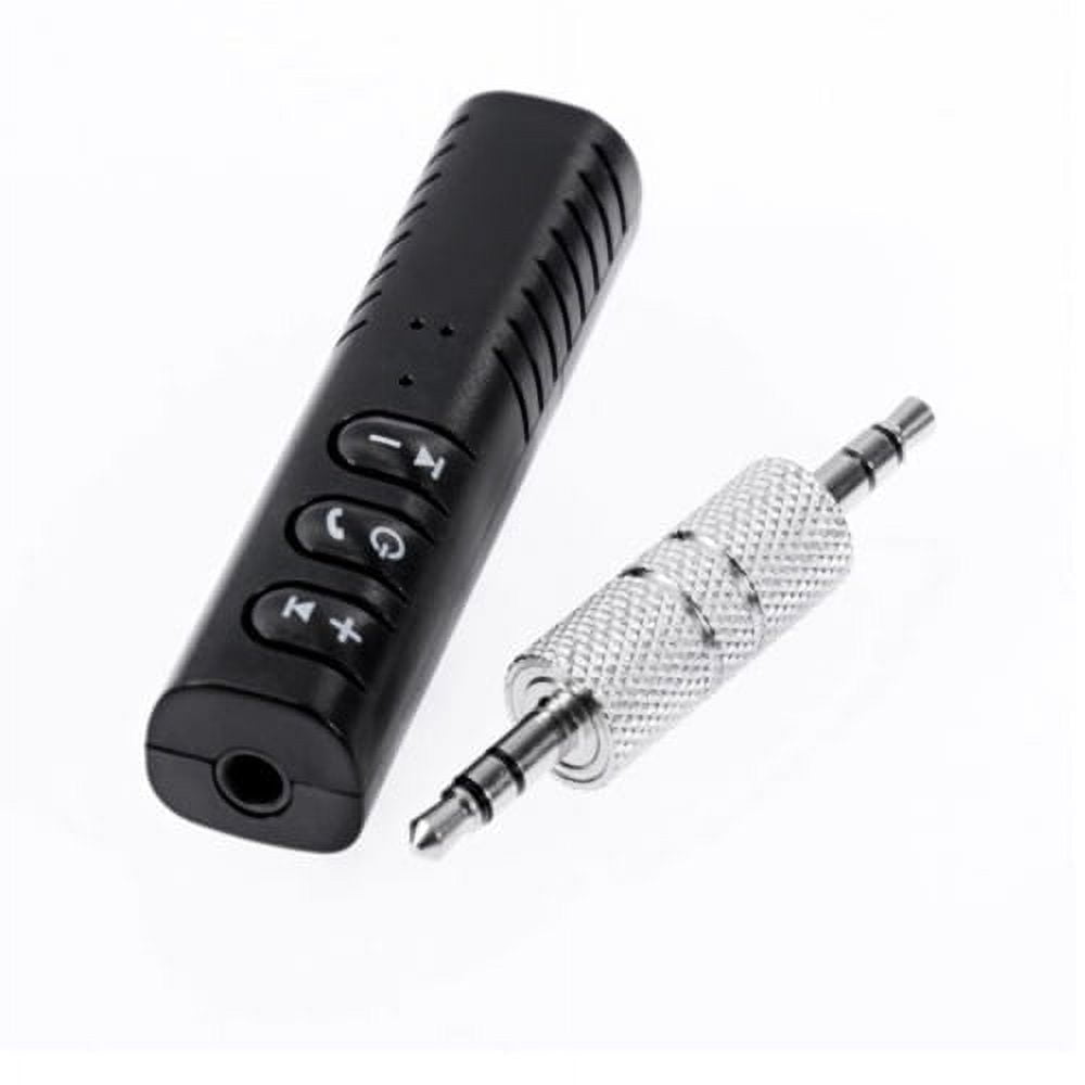Impormaipu - Adaptador Transmisor Receptor Bluetooth Radio Auto Auxiliar Carro Equipo De Sonido Recargable 3hrs (cilindro)