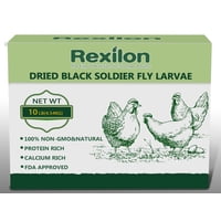Alimento Para Pollos Rexilon, Larvas Secas De Mosca Soldado Negra, 4,5 Kg