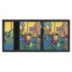 thumbnail image 4 of Rocket Power Cartera Trifold para Hombres, 8 Ranuras para Tarjetas, 1 Ventana de ID, Tarjetero Delgado con Bolsillo de Efectivo con Cremallera para Uso Cotidiano, 4 of 6